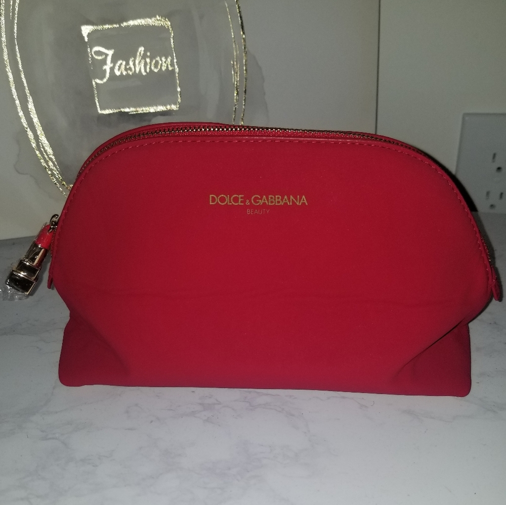 Dolce and Gabbana makeup bag